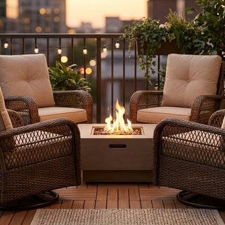 Best Small Patio Fire Pit Set for Tiny Spaces