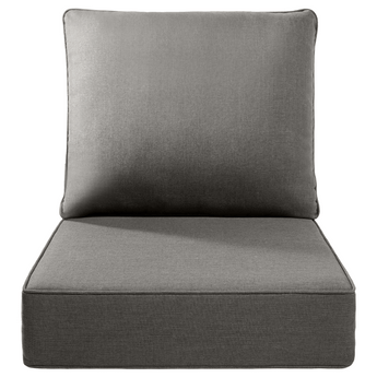Pop 24*24*6" Outdoor Replacement Cushions Classic Grey