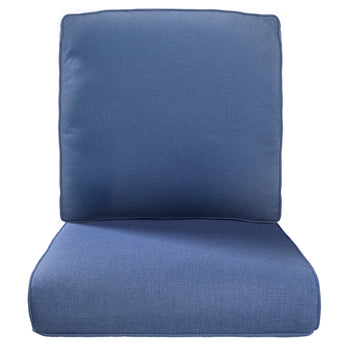 Pop 22x25/22x24 Outdoor Replacement Cushions Classic Blue