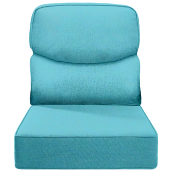 Pop 24*24*6" Outdoor Replacement Cushions Smile Turquoise