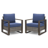 Belord ergonomic high-back wicker patio chair with deep seat and 15° tilt for comfortable outdoor conversation seating.