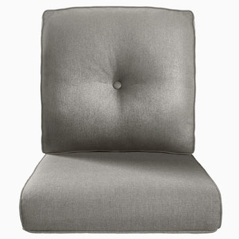 Pop 22*25*4" Outdoor Replacement Cushions Button Grey