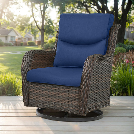 1 Set High Back and Deep Seating Outdoor Cushion