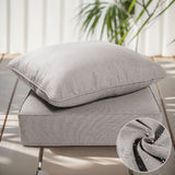 1 Set Outdoor Cushion, High Back and Deep Seating, 6" H x 24" W x 24" D - Belord