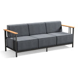BINGLI Premium Outdoor Sofa - 10" Thick Cushions with Commercial-Grade - Belord