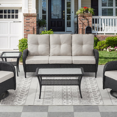 Outdoor Wicker Coffee Table, NDS Series - Belord