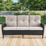 Outdoor Wicker Sofa, NDS Series - Belord