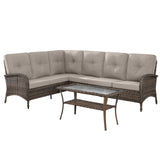 7-Piece Large Sectional Set with Coffee Table, NDS Series - Belord