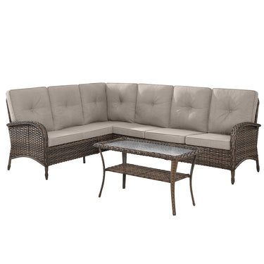 7-Piece Large Sectional Set with Coffee Table, NDS Series - Belord