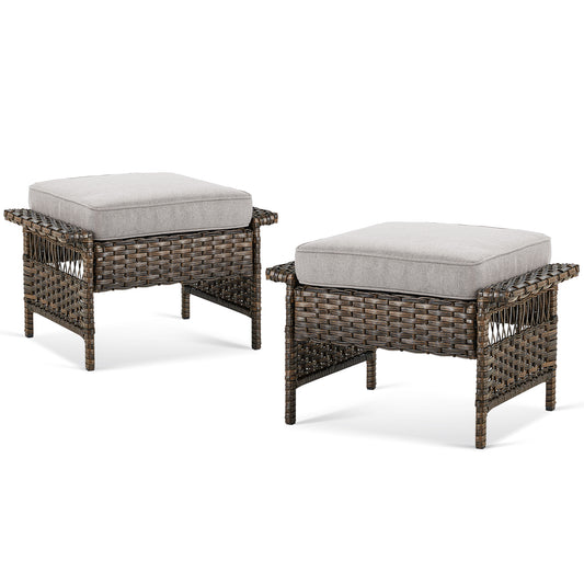 Outdoor Ottoman, SS Series