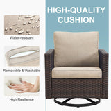 Outdoor Swivel Glider Chairs, GRS Series - Belord