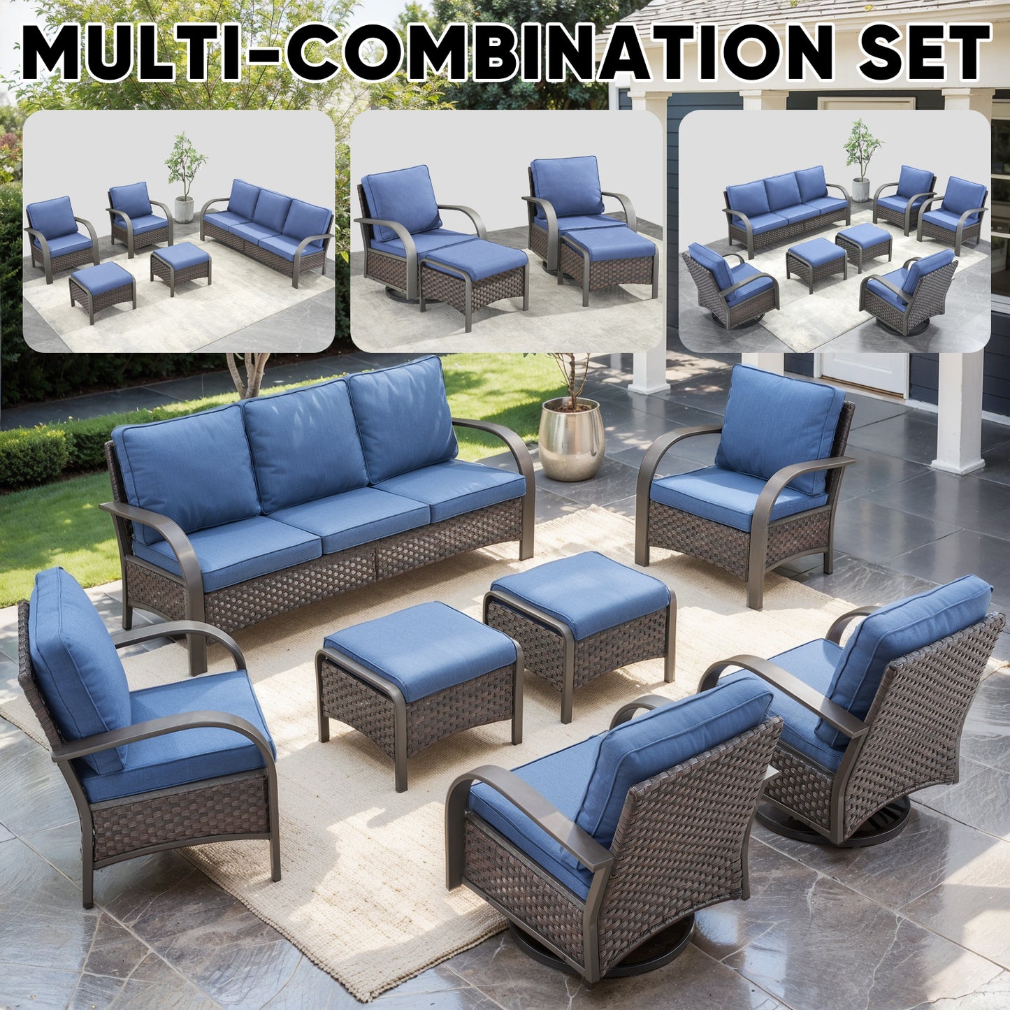 Outdoor Patio Chairs, HW Series