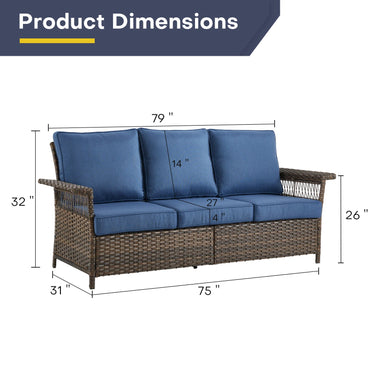 Outdoor Sofa, SS Series - Belord