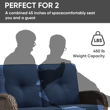 Loveseat Set with Coffee Table, NDS Series - Belord
