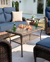 Ultimate 11-Piece Luxury Patio Furniture Set – Dual Sofas, Swivel Rockers & Coffee Table for Resort-Style Living, ND Series - Belord