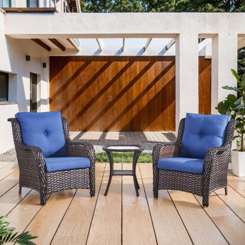 Patio Chairs Set with Side Table, NTC Series - Belord