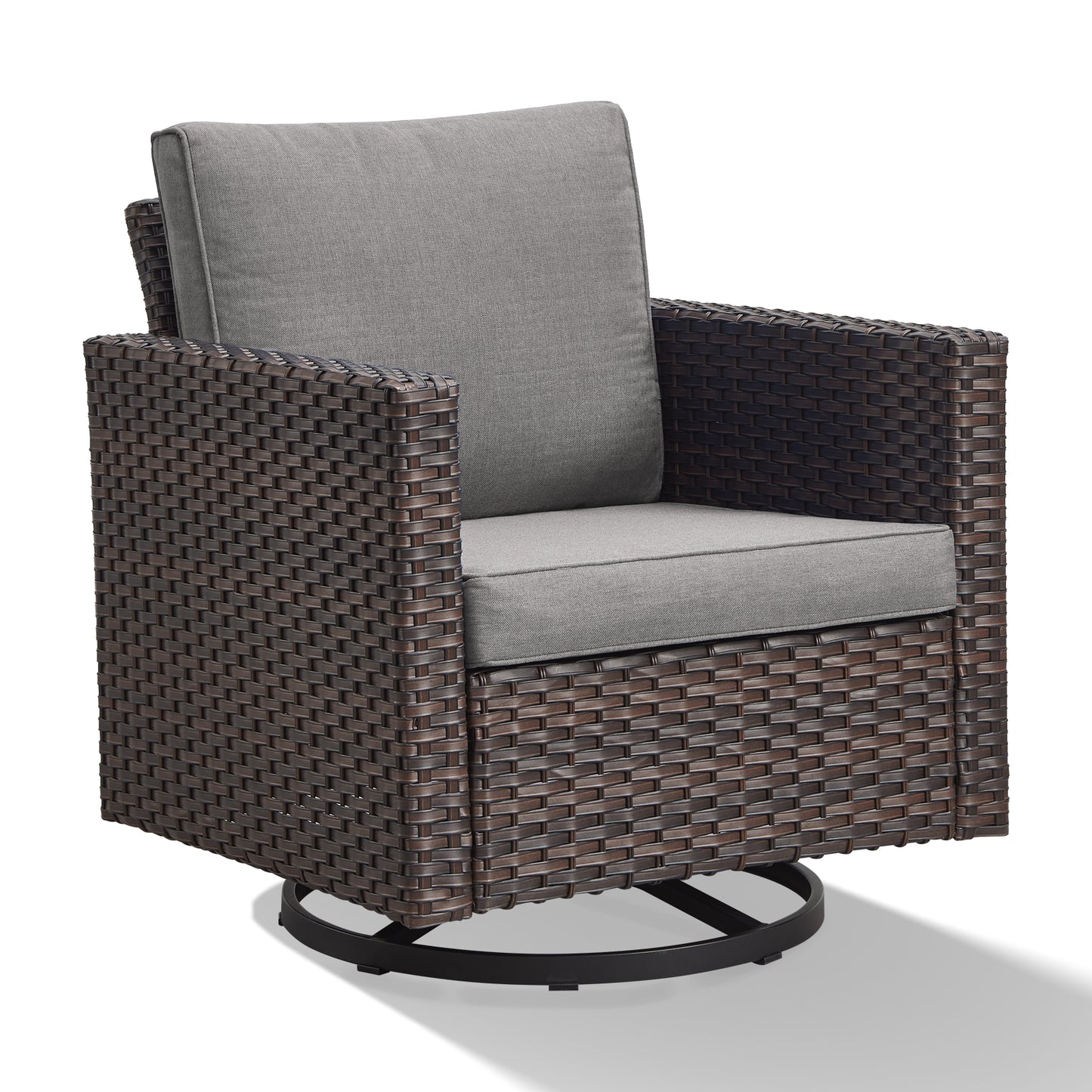 Outdoor 1-Piece Swivel Glider Chairs- 350LBS Weight Capacity, GRS Series
