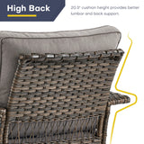 Save 50% - Outdoor 5" Wide Armrest Patio Chair, SS Series - Belord