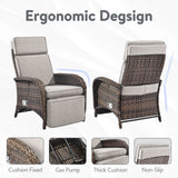 Outdoor 108° to 155° Adjustable Chaise Longue 1 PC, NDS Series - Belord