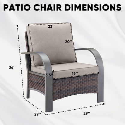 Outdoor Patio Chairs, HW Series