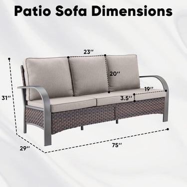 Save 50% - Outdoor Sofa, HW Series - Belord