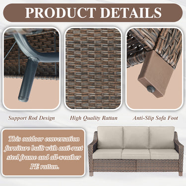 Outdoor Sofa, DAR Series - Belord