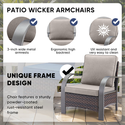 Outdoor Patio Chairs, HW Series