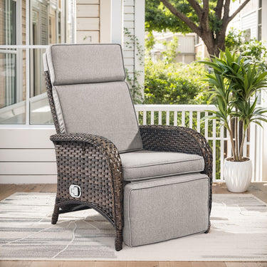 Outdoor 108° to 155° Adjustable Chaise Longue 1 PC, NDS Series - Belord