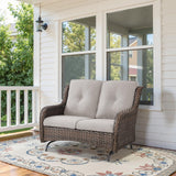 Outdoor Glider Loveseat, NTC Series - Belord