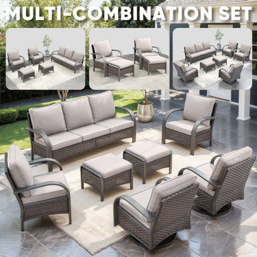 Save 50% - Outdoor Ottoman, HW Series - Belord