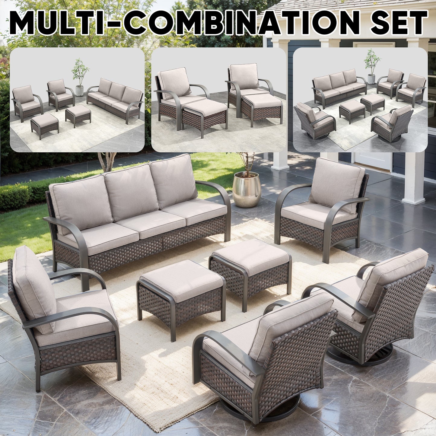 Outdoor Patio Chairs, HW Series