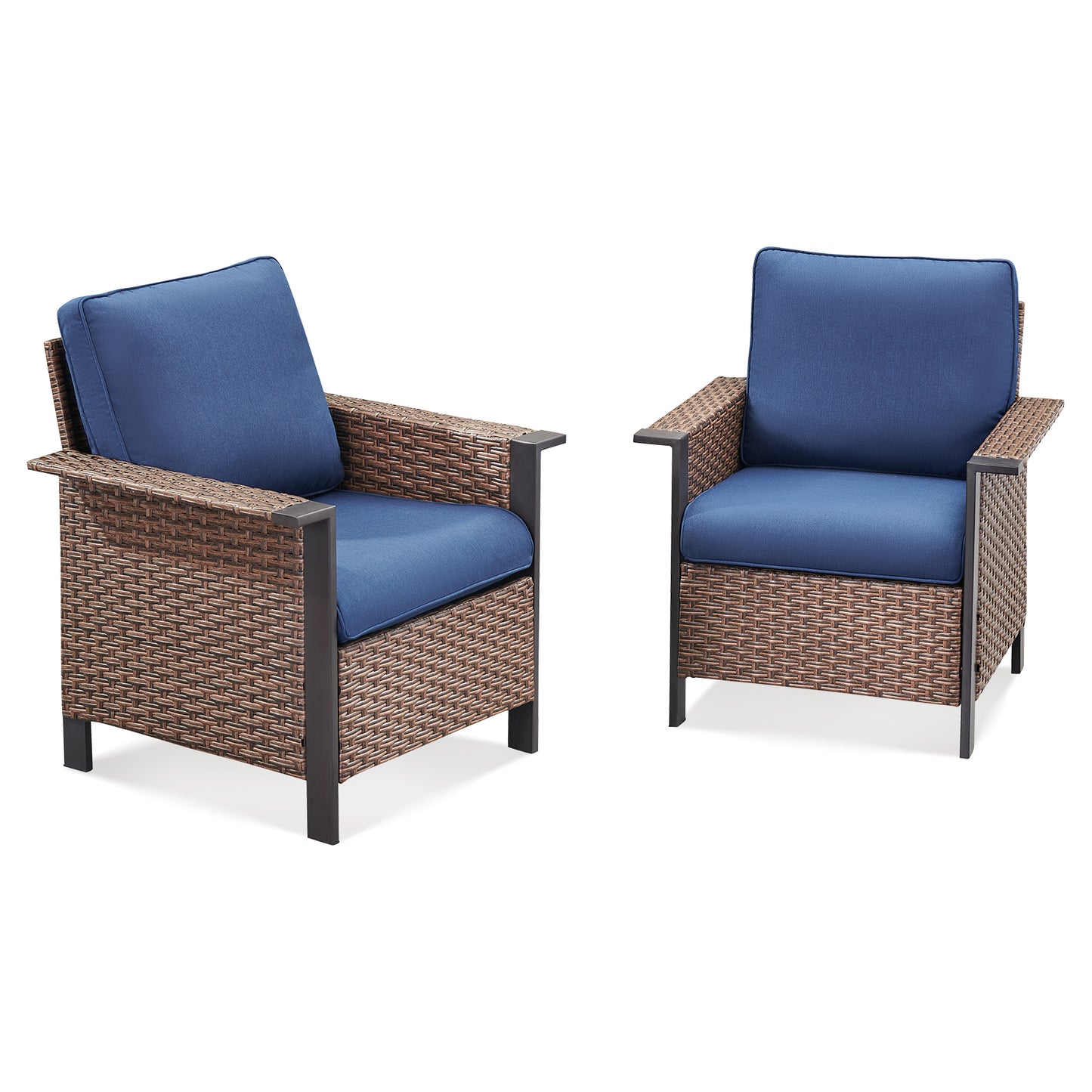 Patio Wicker Patio Chairs Set Of 2, WNG Series