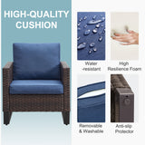 Patio Chairs Set with Side Table, GRS Series - Belord