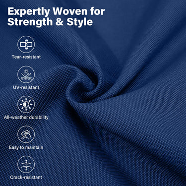 Premium 7-Piece Patio Conversation Set - 4 Swivel Recliners & 3 Side Tables with Dual-Adjust Chaise Lounges, NDS Series - Belord