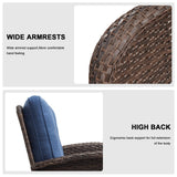 Outdoor Wicker Sofa, NDS Series - Belord