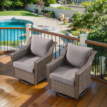 Outdoor Swivel Glider Chairs, DAR Series - Belord