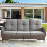 Outdoor Wicker Sofa, NDS Series - Belord