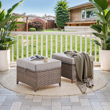 Outdoor Ottoman, DAR Series - Belord