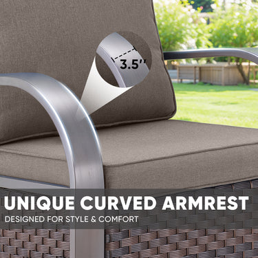 Outdoor Swivel Glider Chairs, HW Series - Belord