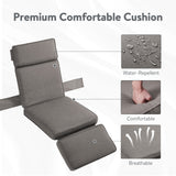 Outdoor 108° to 155° Adjustable Chaise Longue 1 PC, NDS Series - Belord