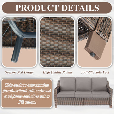 Outdoor Sofa, DAR Series - Belord