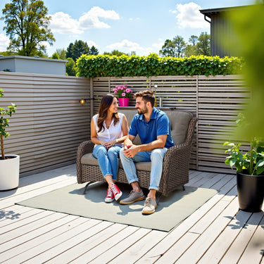 Outdoor Glider Loveseat, NTC Series - Belord