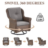 Outdoor Swivel Glider Chairs, FL Series - Belord