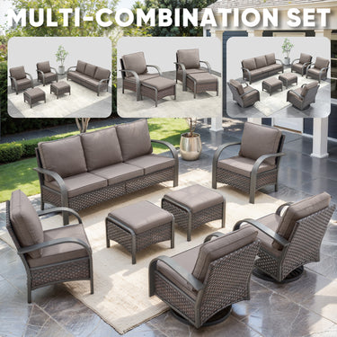 Save 50% - Outdoor Ottoman, HW Series - Belord