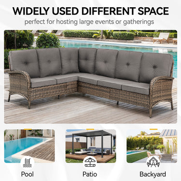 6-Piece Large Sectional, NDS Series - Belord