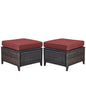 Outdoor PE Rattan Ottoman, NTC Series