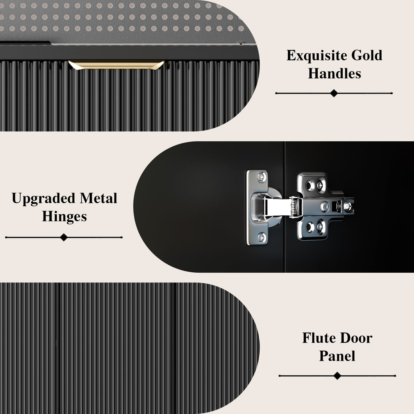 Save 50% - 71" Freestanding Kitchen Pantry Cabinet with Power Outlets & Pegboard, Black Hutch with Microwave Stand and Spice Rack