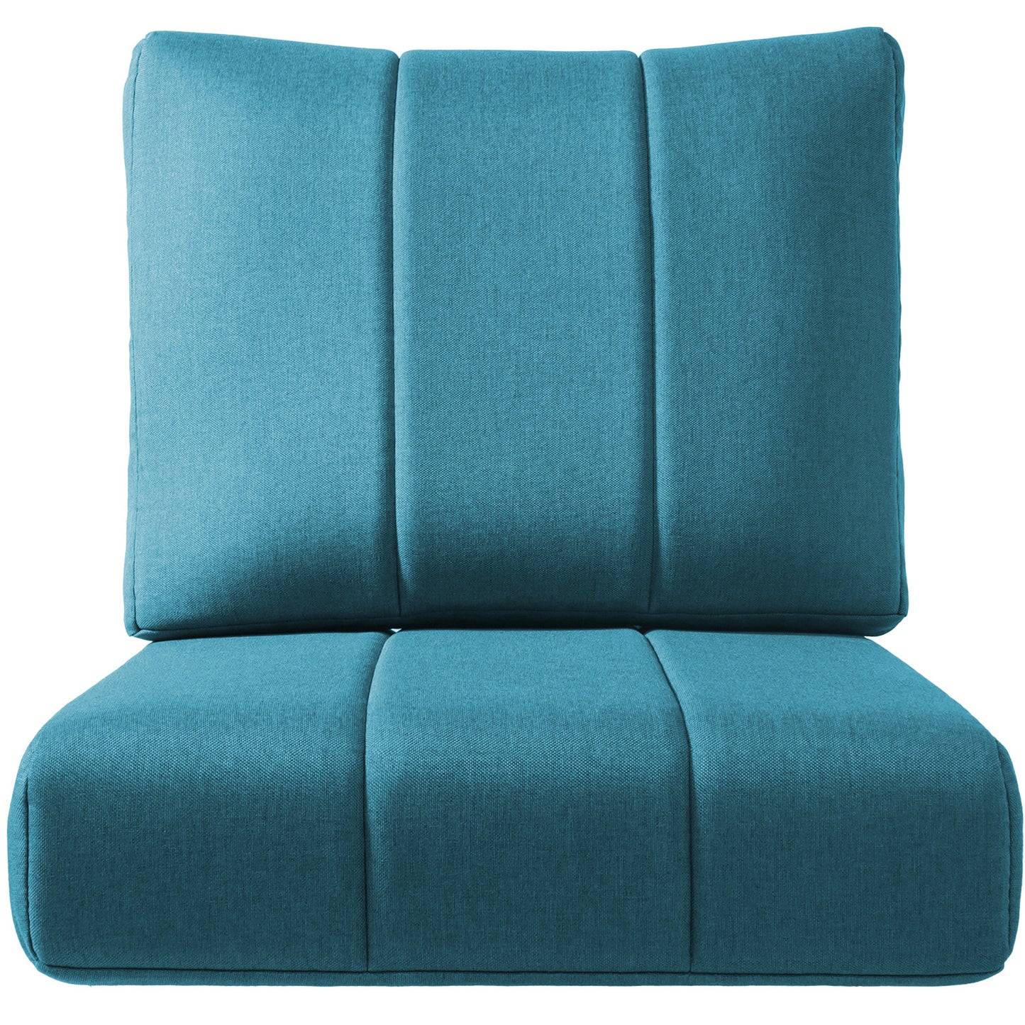 Luxury 6" Thick Outdoor Seat Cushion – 24"x24" Water-Resistant Patio Chair Cushion for Rattan & Sectional Seating