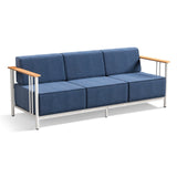 BINGLI Premium Outdoor Sofa - 10" Thick Cushions with Commercial-Grade - Belord