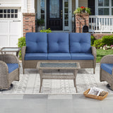 Outdoor Wicker Coffee Table, NDS Series - Belord